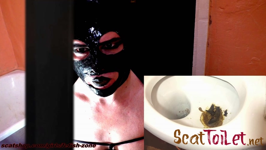 Whore eats poop from the toilet! with Fetish-zone [MPEG-4]