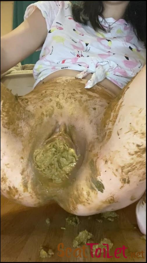 I poop in my panties and put them in my pussy, smearing with p00girl [MPEG-4]
