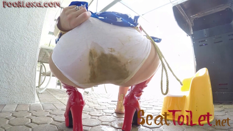 Valentino-Wonder Women Messy Panty Poop with Alexa, Jessica [MPEG-4]