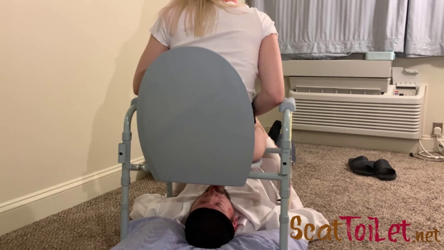 Scat Slave Bottomless Toilet 2 with Princess Kazer P1 [MPEG-4]