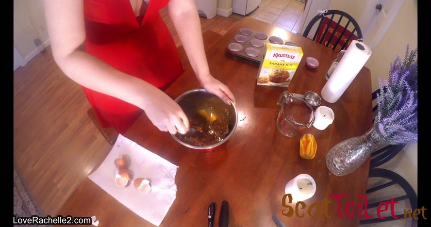 Slave Deserves A Treat! Baking Poop Muffins with LoveRachelle2 [MPEG-4]