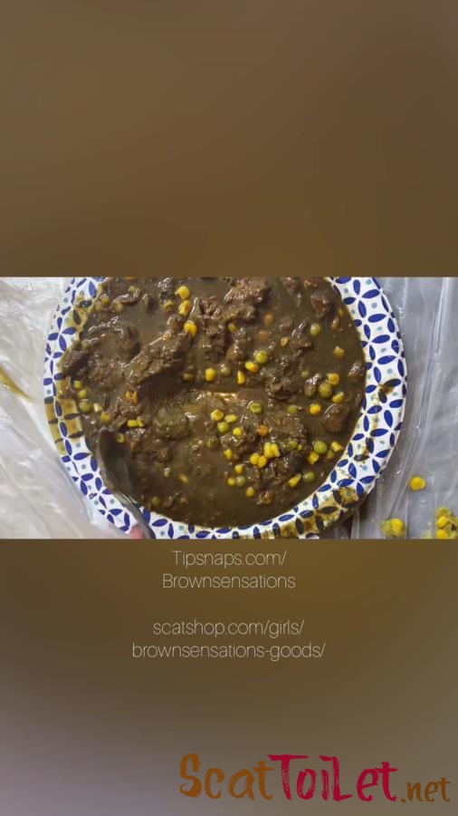 Smearing my dinner with Brownsensations  [MPEG-4]