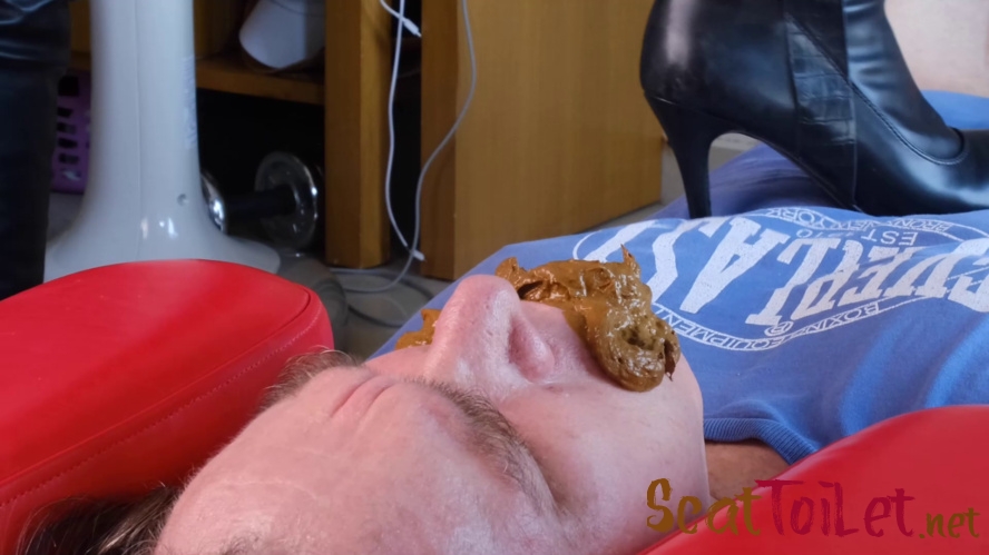Extreme Face Sitting Shit Feeding with TOILET MISTRESS WAEL [MPEG-4]