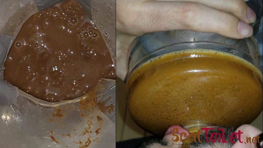 1 LITER PEE on fresh HUGE DUMP [MPEG-4]