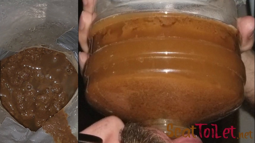 DRINK MY BROWN WATER !! + METAMUCIL with Belly Fetish [MPEG-4]